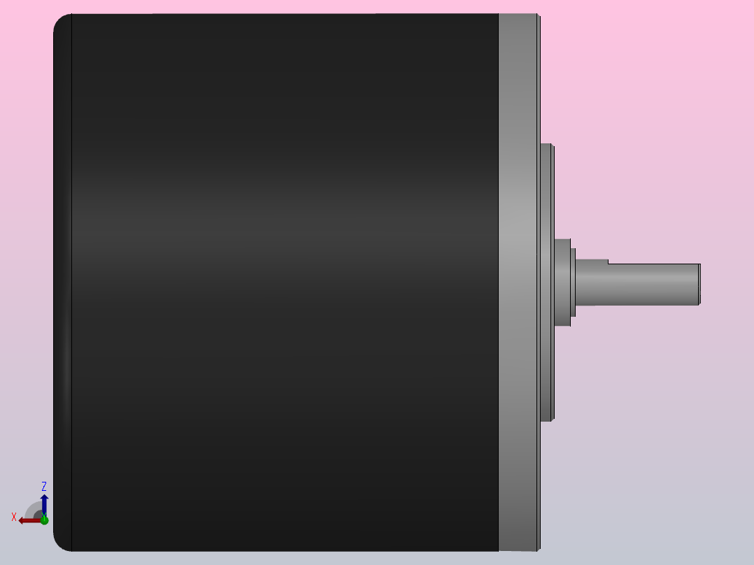 ESP5805-001系列增量编码器_ESP5805-001左视图
