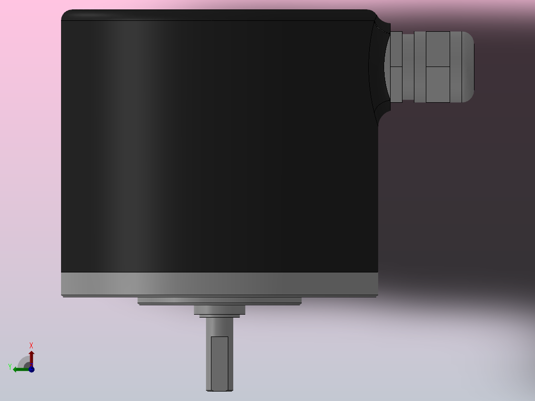 ESP5805-001系列增量编码器_ESP5805-001俯视图