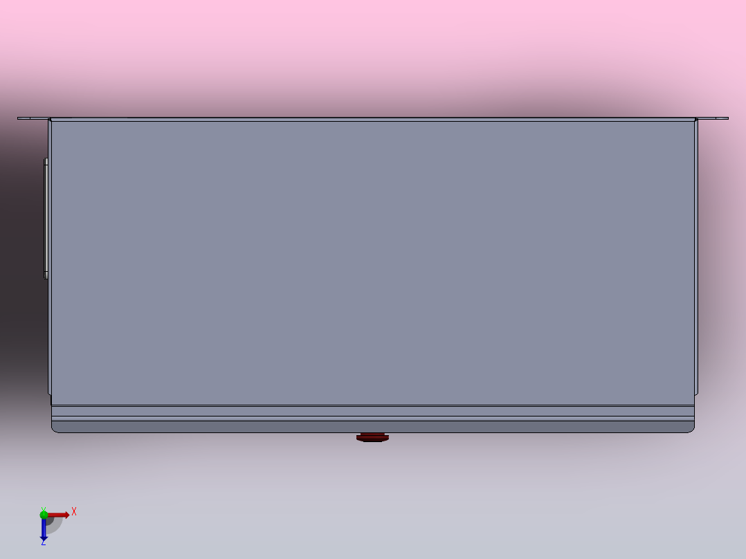 电气面板俯视图