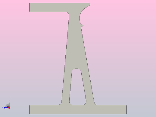 YLCU73-C1 C型梁支撑架右视缩略图