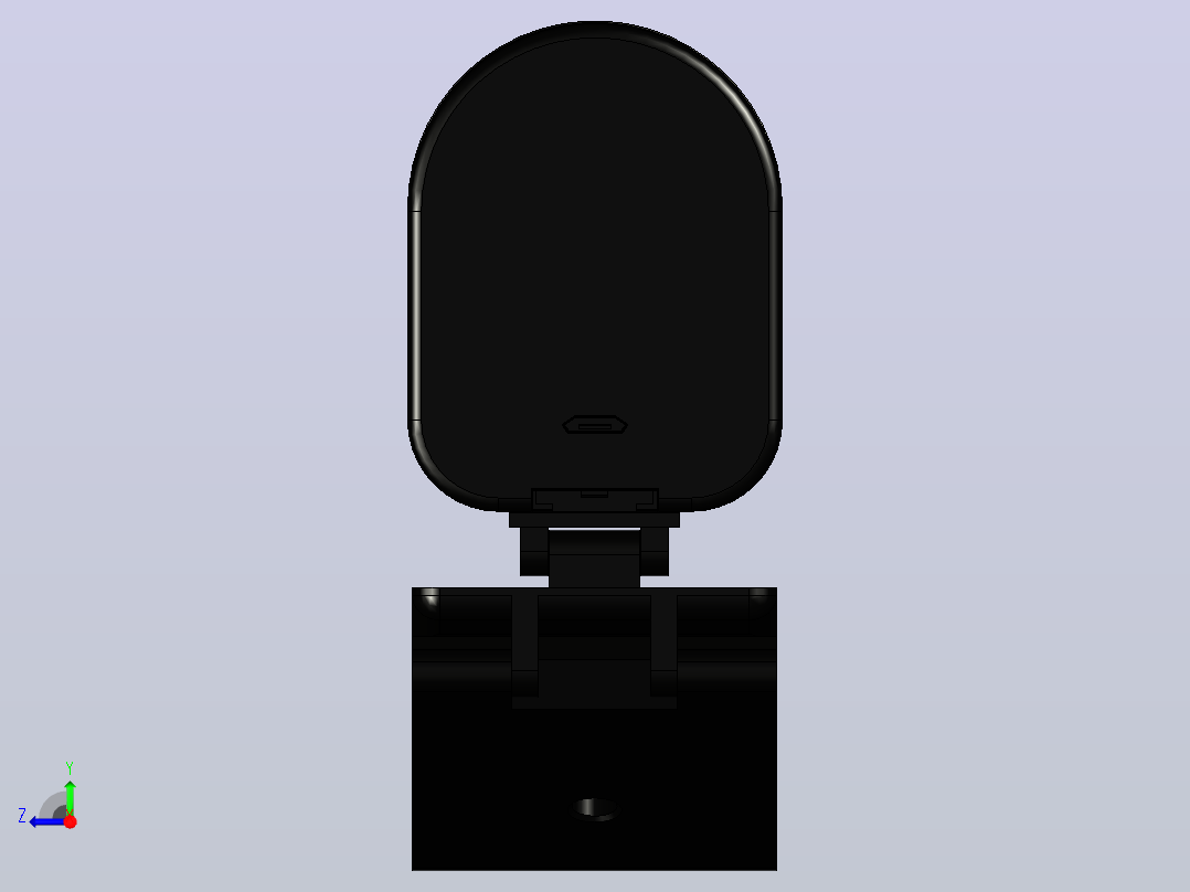 genius qcam  fhd 网络摄像头右视图