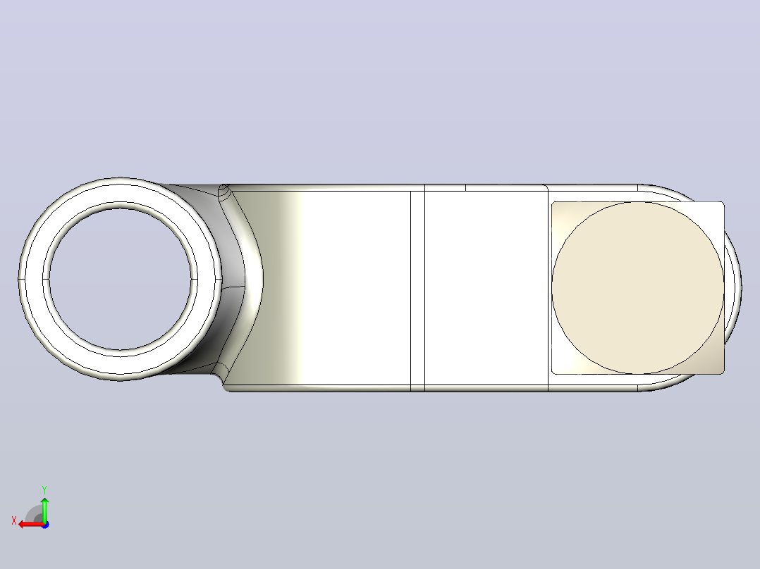 3.0 AWG电池电缆连接器后视图