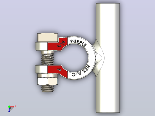 3.0 AWG电池电缆连接器俯视缩略图
