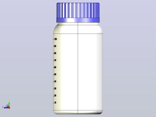 实验室瓶1l GL80溶液瓶右视缩略图