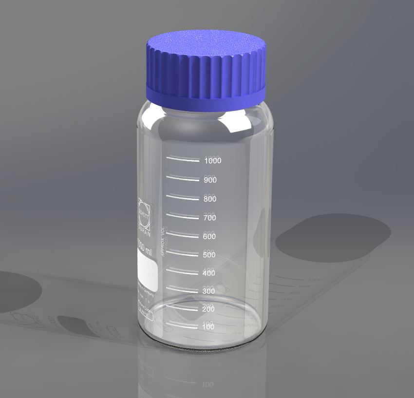 实验室瓶1l GL80溶液瓶