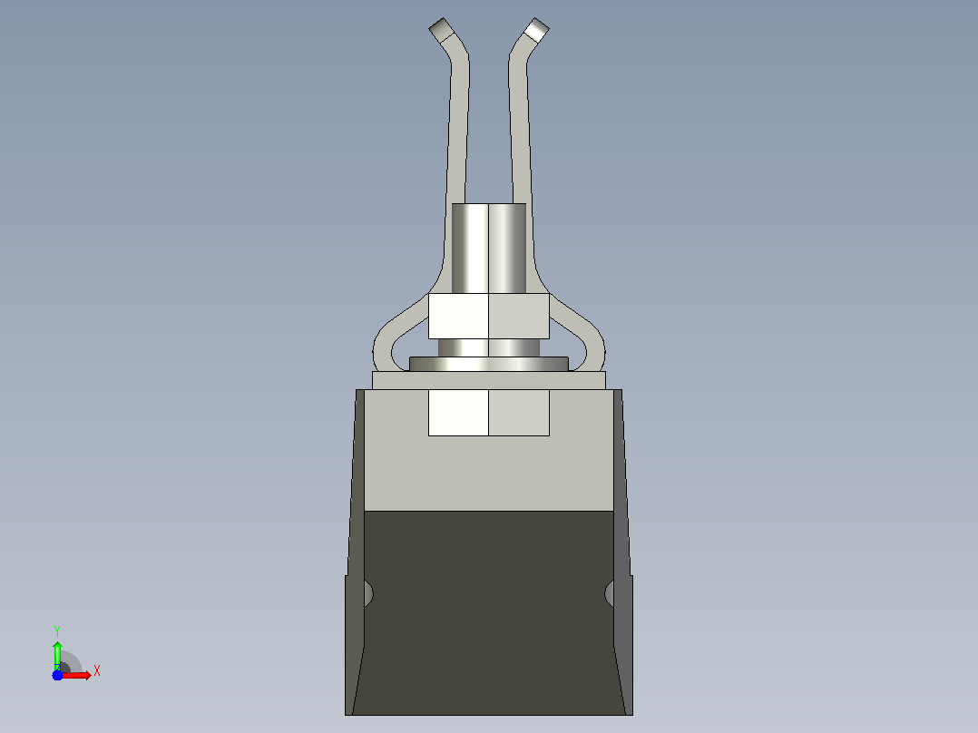 RT36-0熔断器-底座三维模型 202012前视图