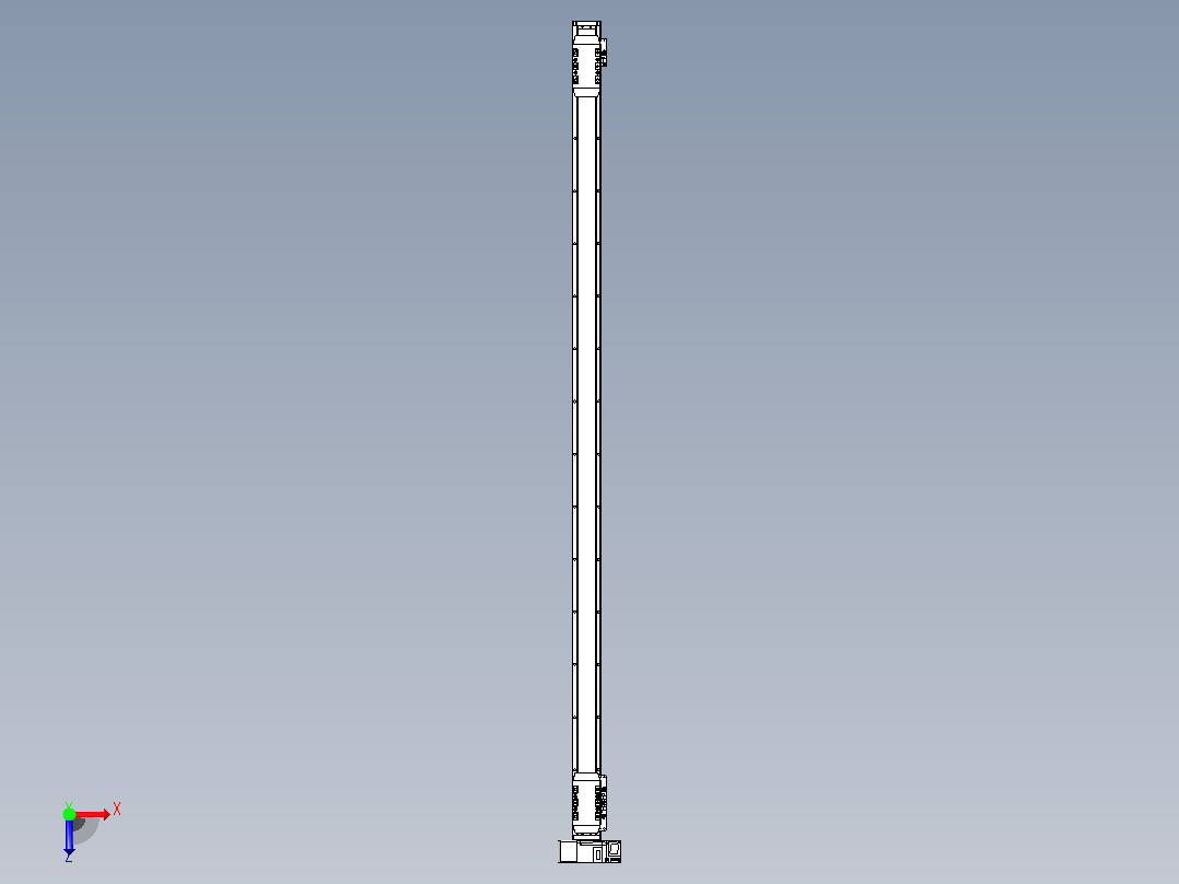 皮带直线轴双滑块型TPA-GCBS-50-P42-L625-LU-M10-N3俯视图