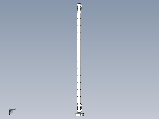 皮带直线轴双滑块型TPA-GCBS-50-P42-L625-LU-M10-N3俯视缩略图