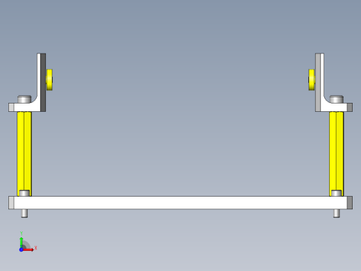 两级滑动组件前视缩略图