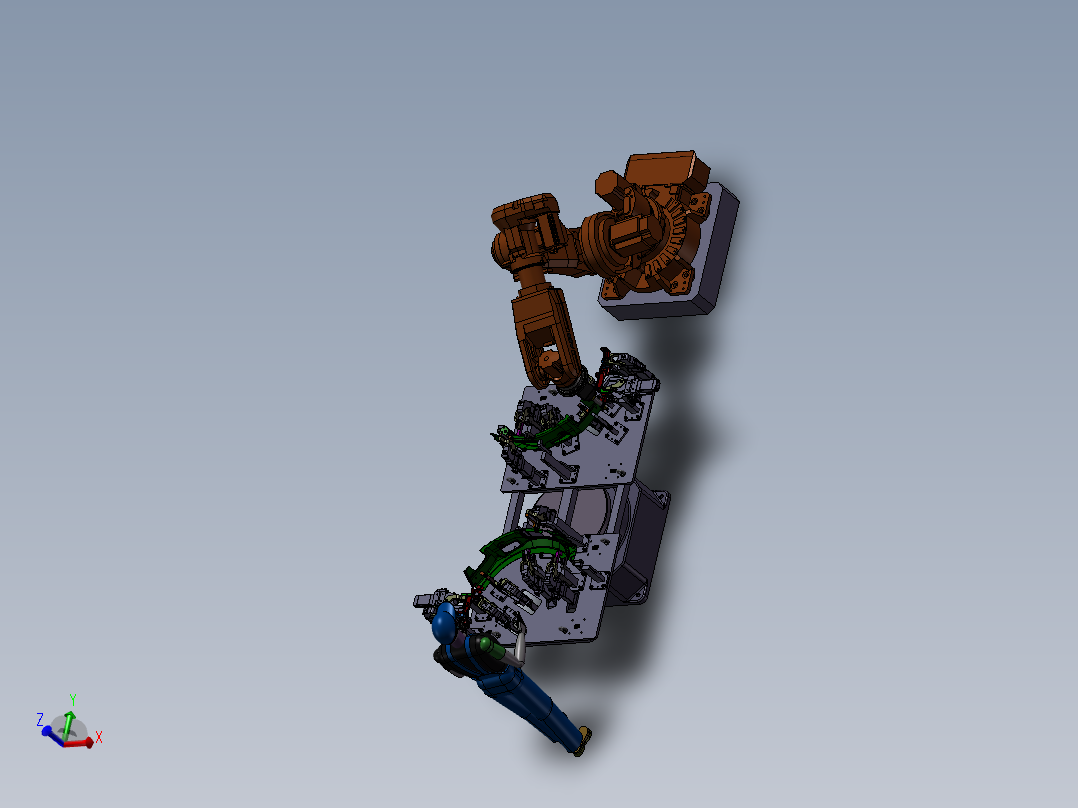 机器人自动焊接工装