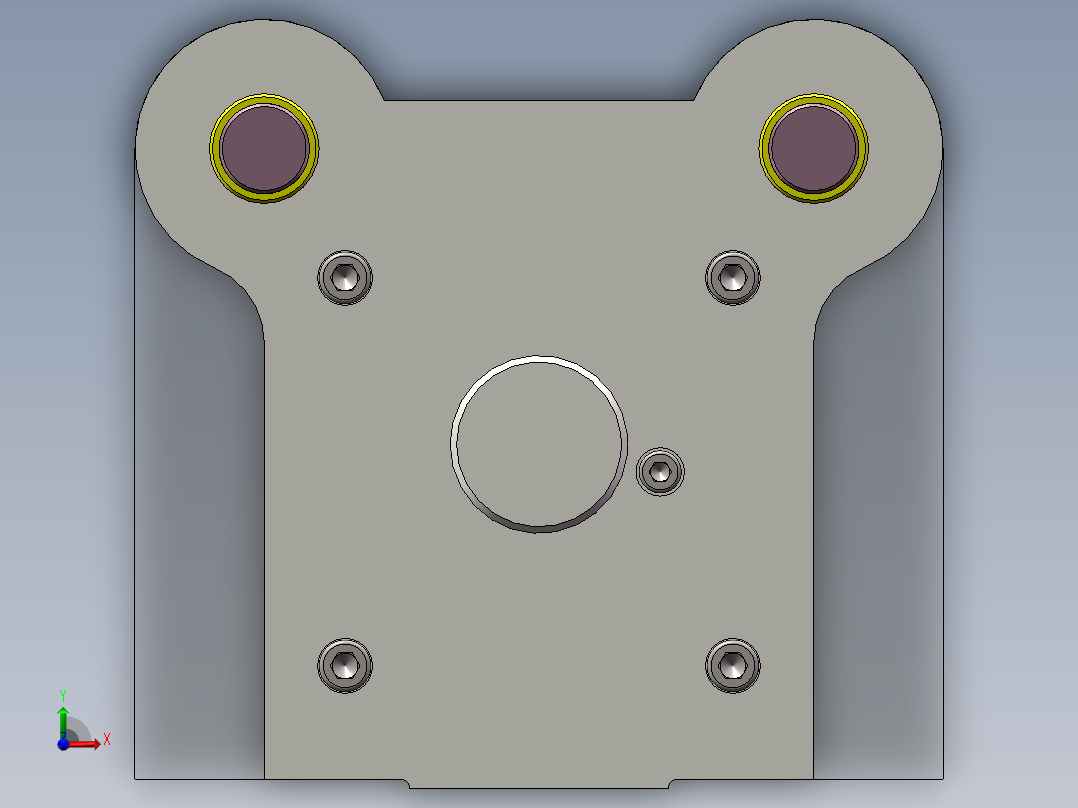 Z型零件冲压弯曲模具设计含CAD图纸SolidWorks150前视图