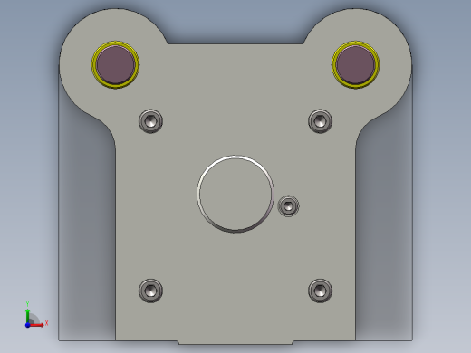 Z型零件冲压弯曲模具设计含CAD图纸SolidWorks150前视缩略图