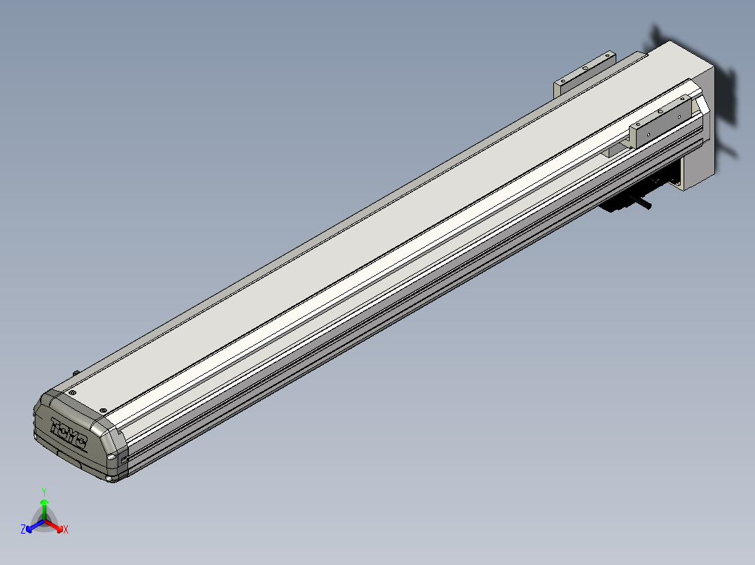 Toyo东佑达直线模组-ETH13-800-BM-200W主视图