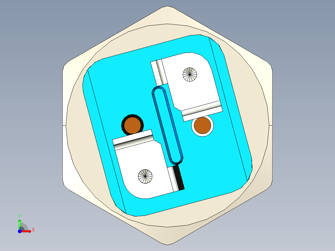 热水器4.5kW前视图