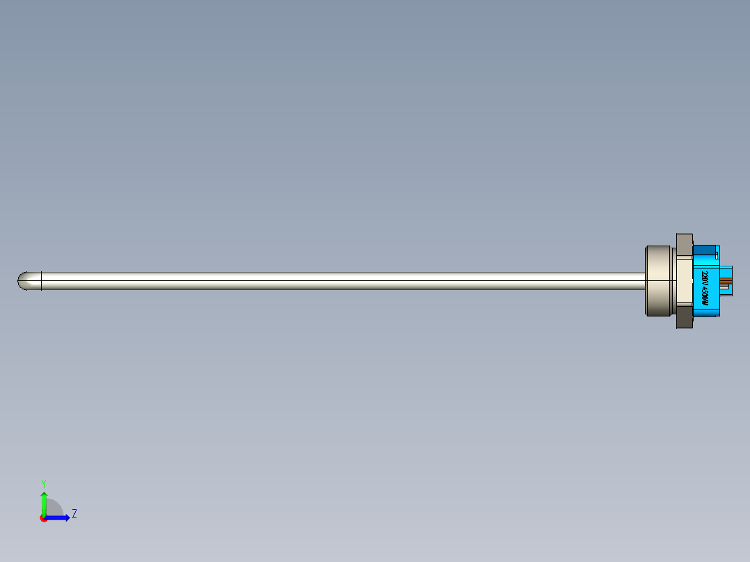 热水器4.5kW左视图