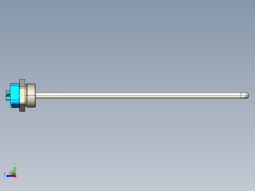 热水器4.5kW右视图