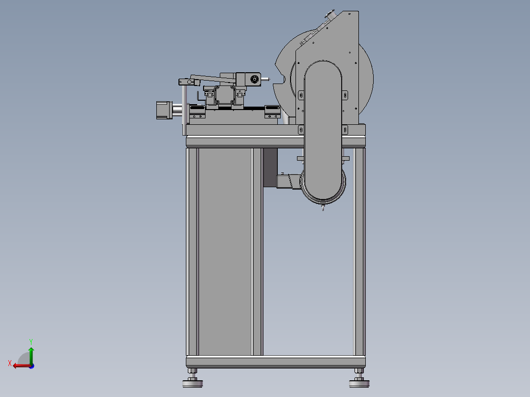 488数控磨床后视图