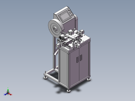 488数控磨床正等轴测缩略图