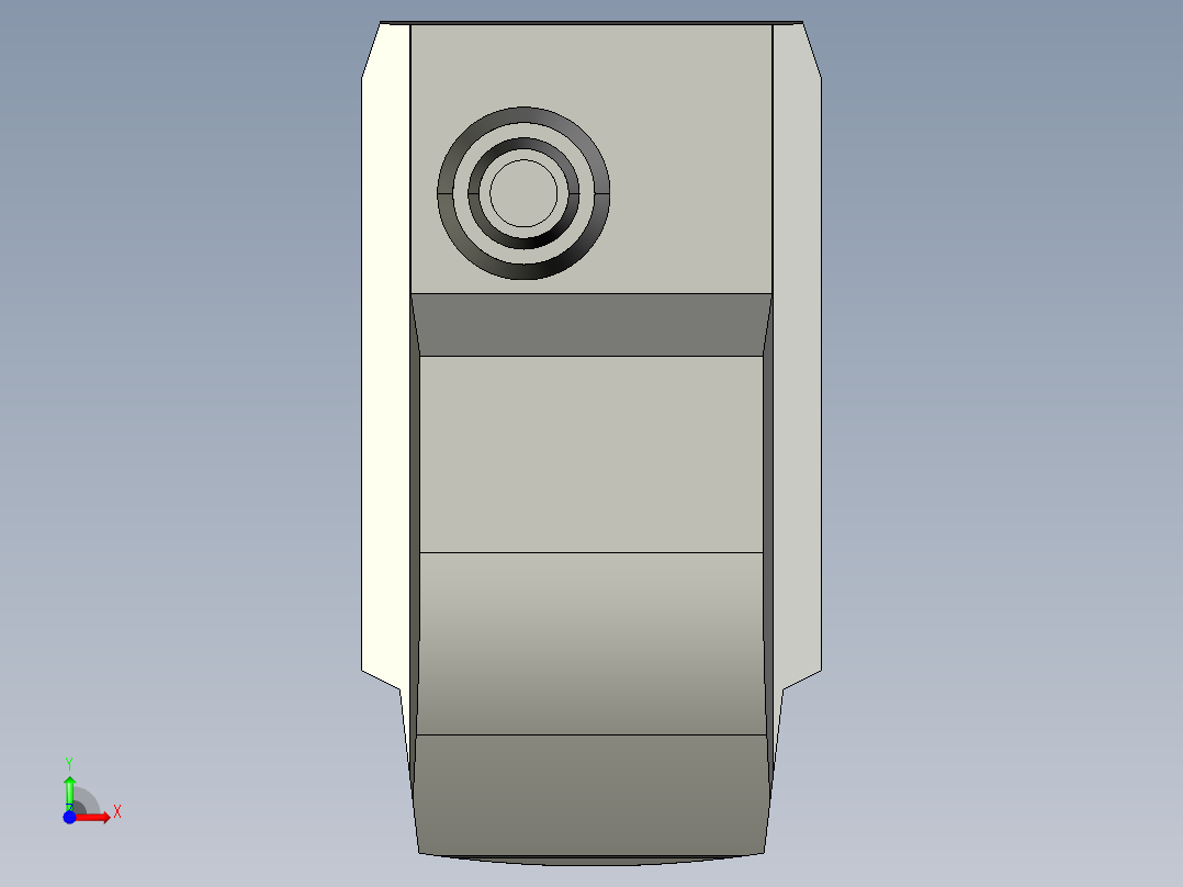 基恩士MD-V9620_H_kc图纸模型前视图