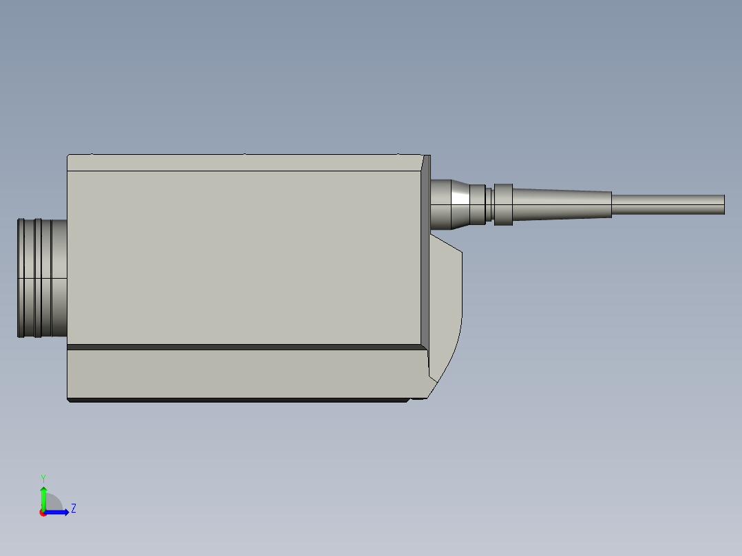 基恩士MD-V9620_H_kc图纸模型左视图