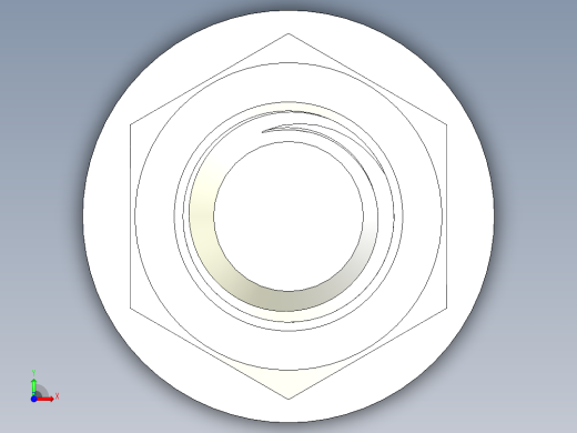 螺栓和六角螺母-5 8 - 11 UNC前视缩略图