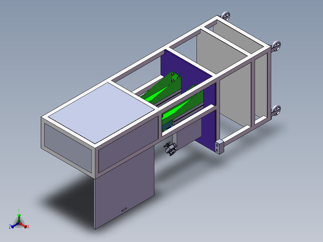 差压检测设备正等轴测图
