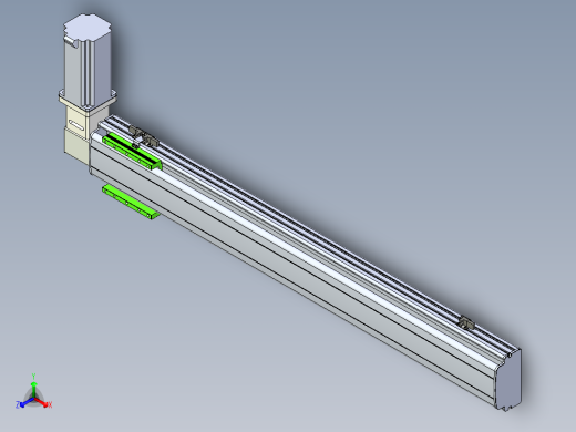 同步带滑台-半封闭B13-L90-S900-R-Z86-D3