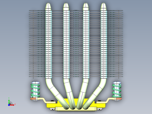 NOCTUA NH-D9L NH-D9X CPU冷却器前视缩略图