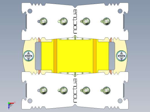 NOCTUA NH-D9L NH-D9X CPU冷却器俯视缩略图