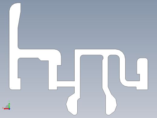 型材-BR PROTECTIVE PANE PROFILE PART A 3842524025.STEP后视缩略图