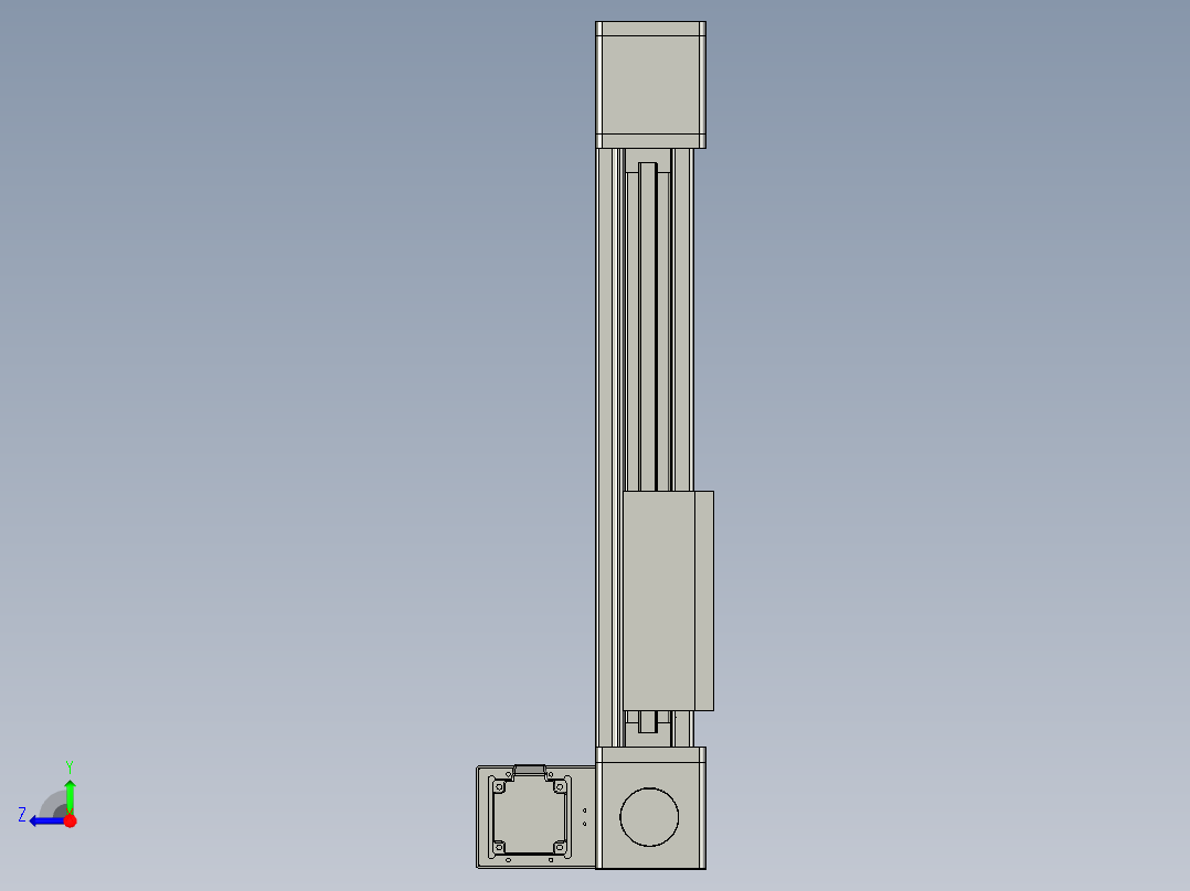 欧规系列-GB8-L96-S250-BLD-P40-MS3右视图