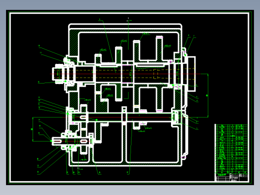 题目34-无级变速主传动系统课程设计