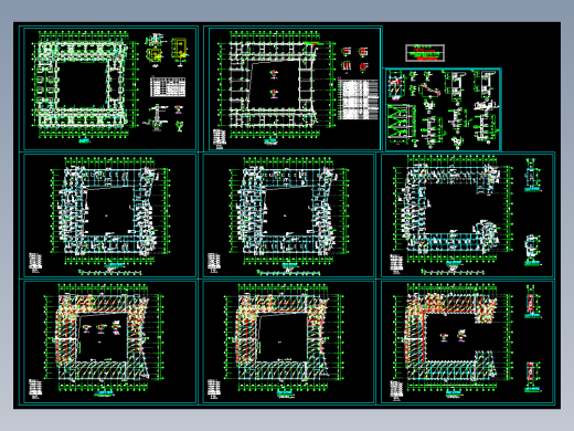 某框架教学楼结构施工图