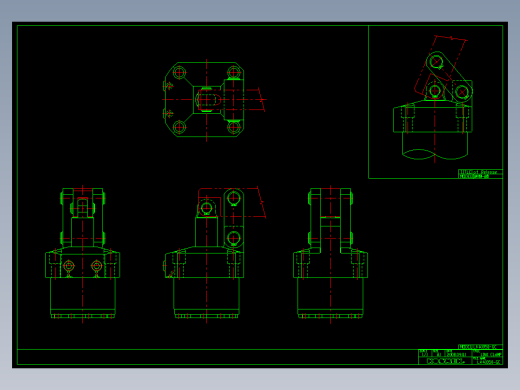 KOSMEKLKA1050-GC多系列多零件图纸模型缩略图