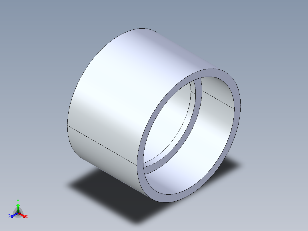 船舶管路系统S1_SeaDrainPLUS_Coupling-SxS_37E170002_2in Sea Drain Plus - Coupling - SxS正等轴测图