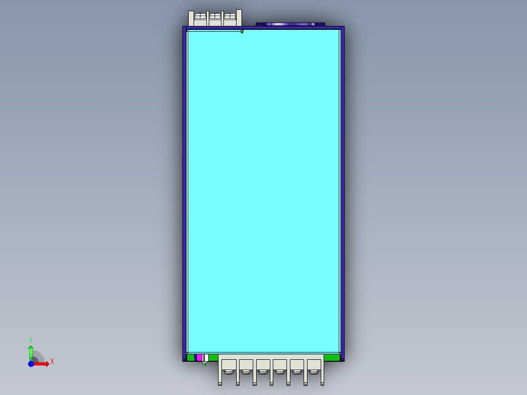明纬HRP和HRPG开关电源合集前视图