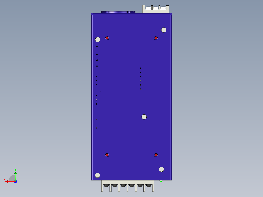 明纬HRP和HRPG开关电源合集后视图