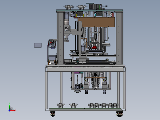 半自动包装机sw18可编辑前视缩略图
