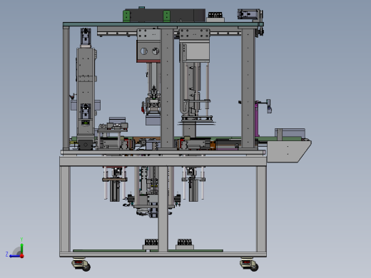 半自动包装机sw18可编辑右视缩略图