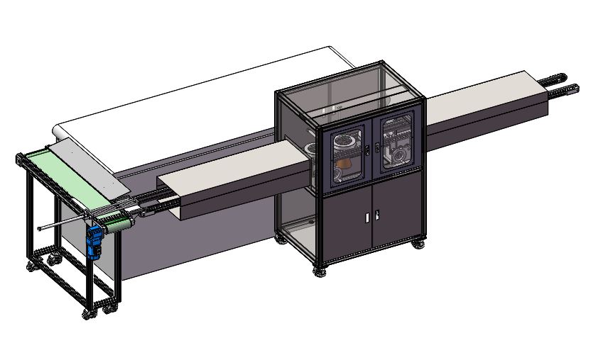 已生产设备自动喷涂设备sw18可编辑+工程图+bom）