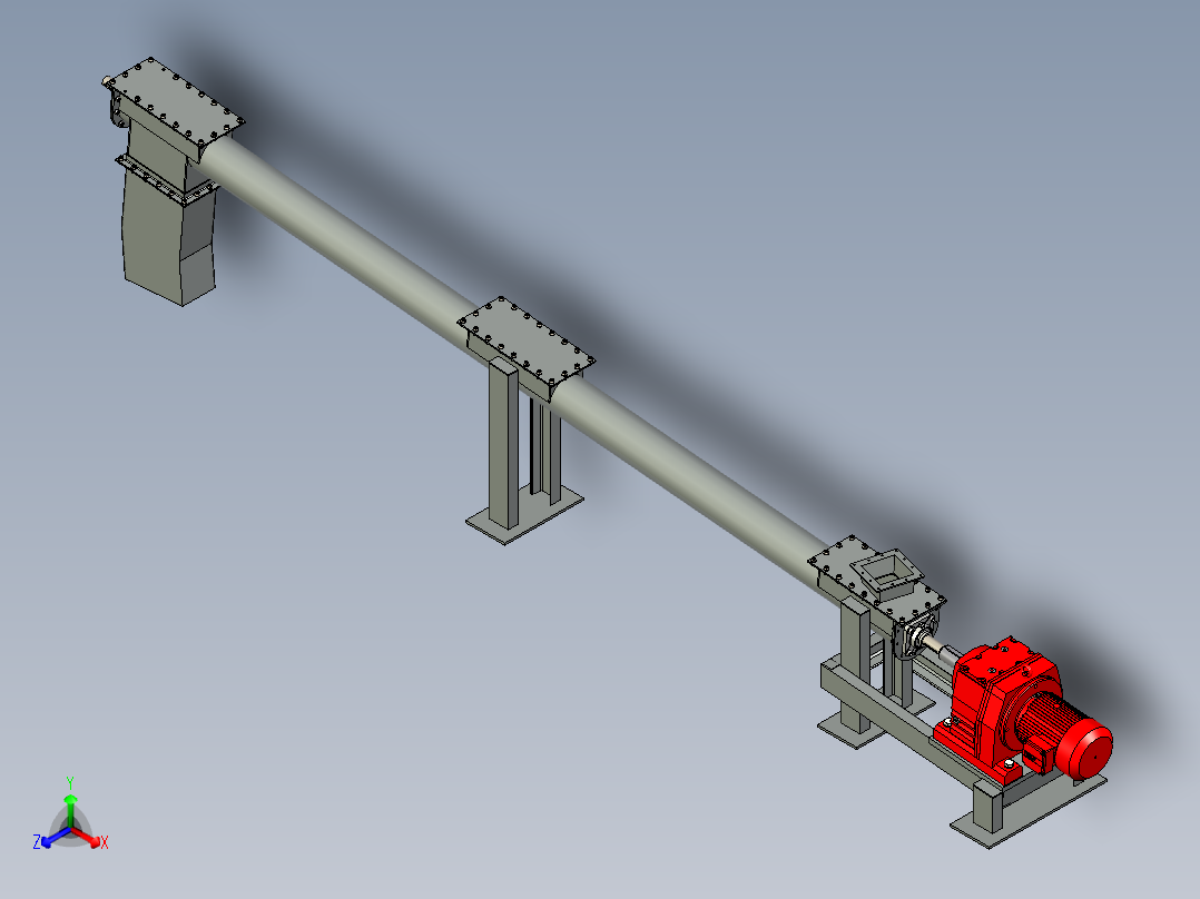 用于散装运输的螺旋输送机