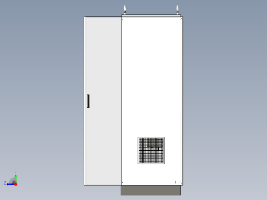 双柜组装软启动控制柜右视缩略图