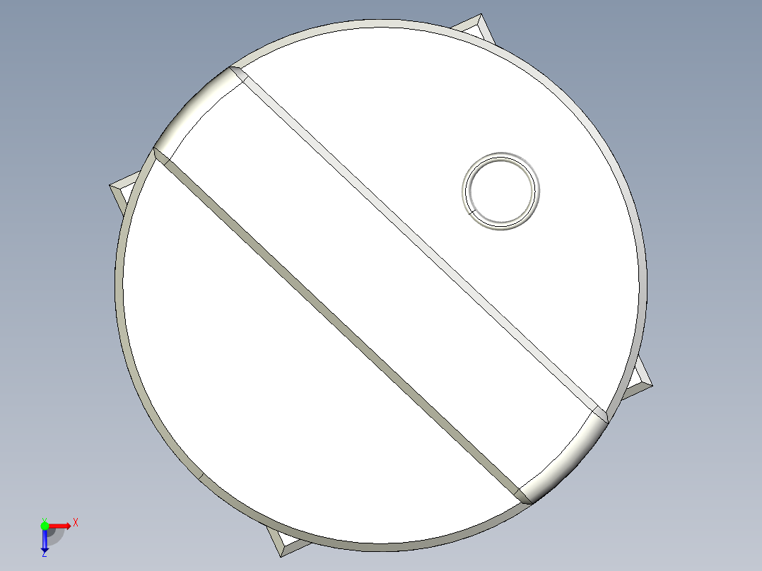 立方英尺俯视图