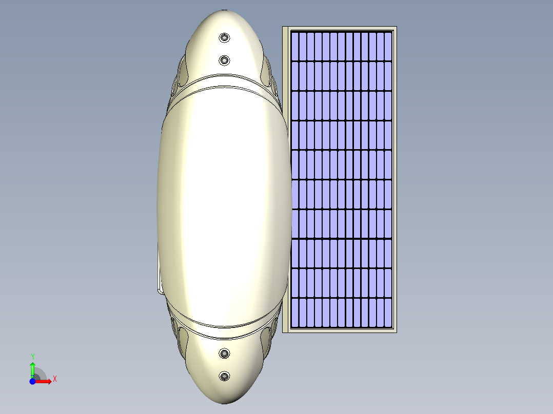 智能监测站前视图