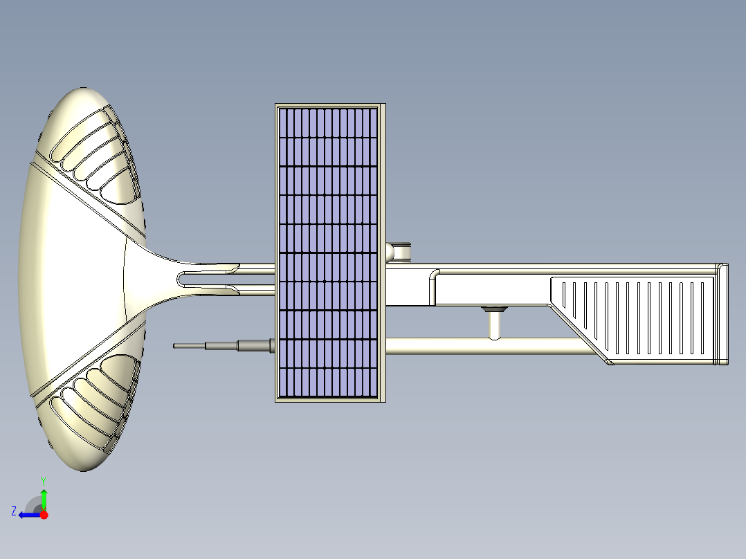 智能监测站右视图