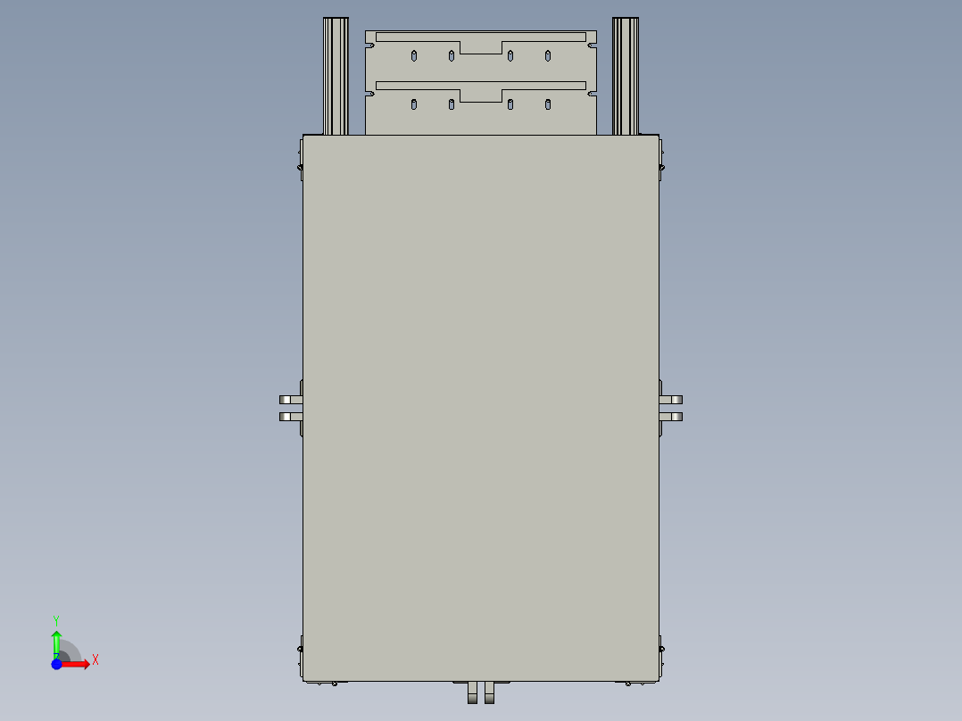 双面胶剥离机前视图