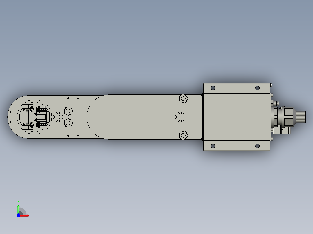 TH1-四轴A0-E000_机械手模组A0_包膜机前视图