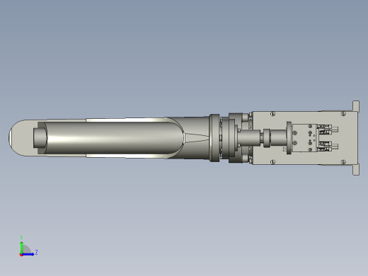 TH1-四轴A0-E000_机械手模组A0_包膜机左视缩略图