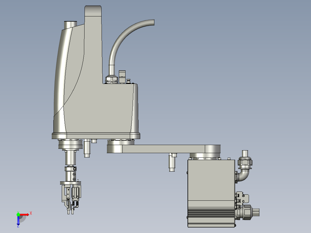 TH1-四轴A0-E000_机械手模组A0_包膜机俯视图