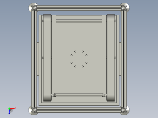 连续式垂直输送升降机俯视缩略图